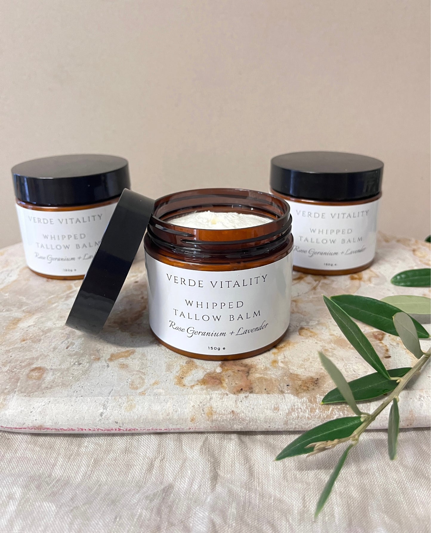 Rose Whipped Tallow Balm