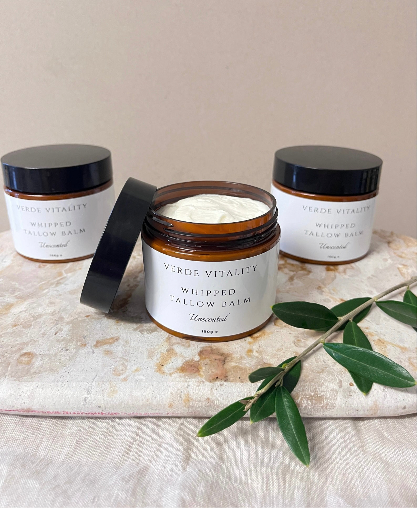 Unscented Whipped Tallow Balm